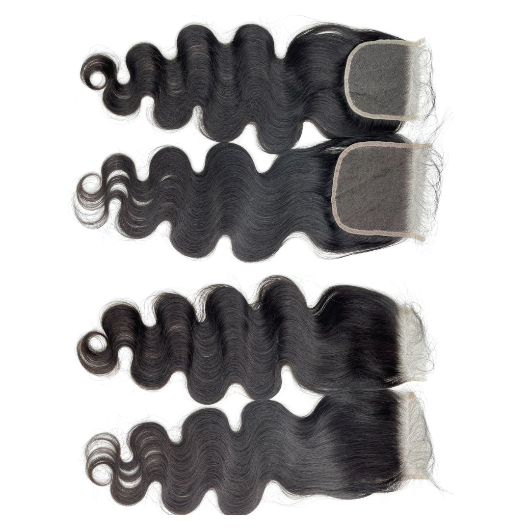Raw HD Closures (5x5) Bundles